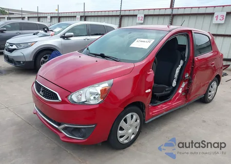 2018 Mitsubishi Mirage Es z USA, uszkodzony, nr VIN ML32A3HJ5JH013319